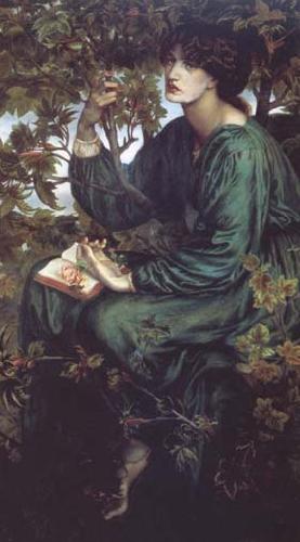 Dante Gabriel Rossetti The Day Dream (mk28) oil painting picture